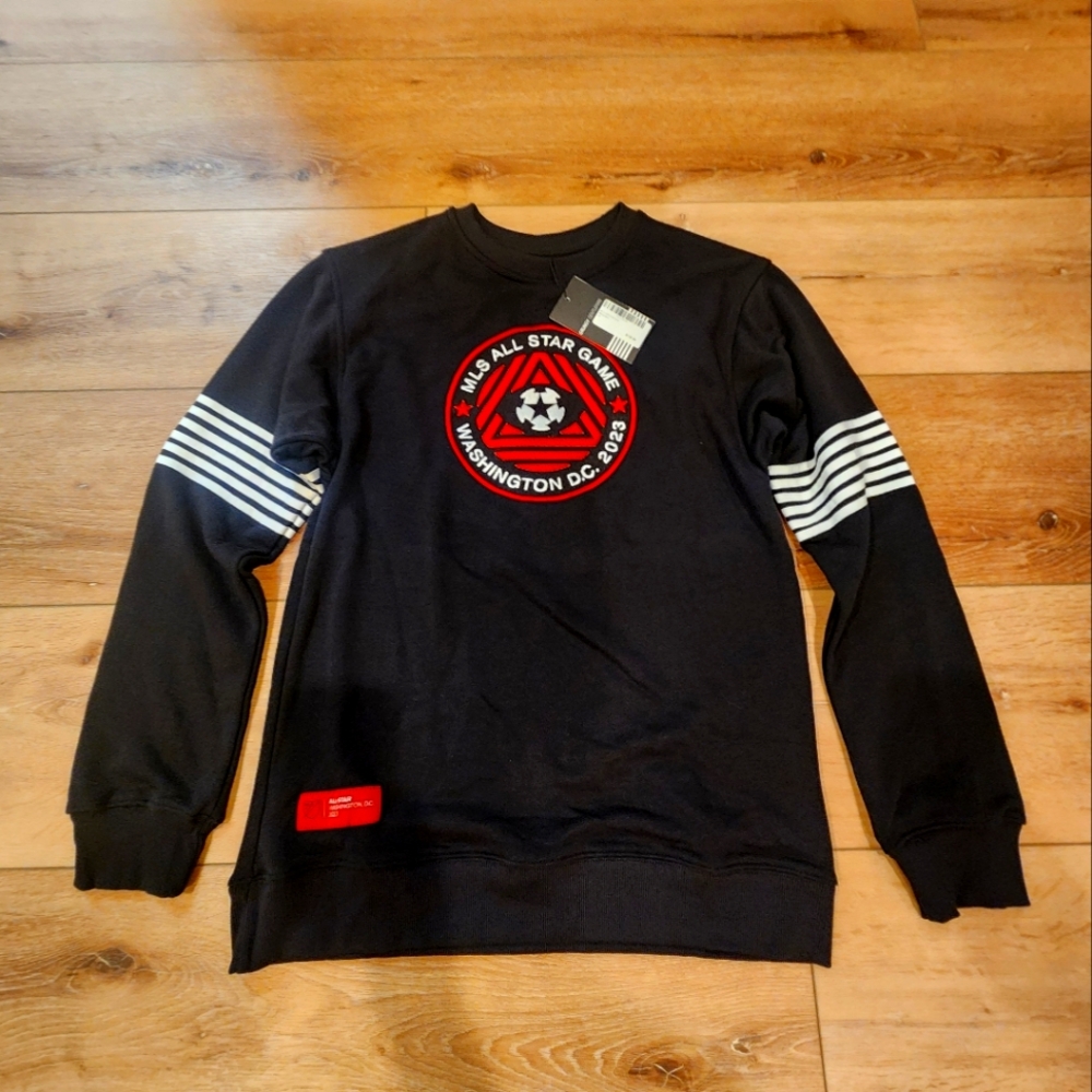 Men's Grungy Gentleman Black 2023 MLS All-Star Game Pullover Sweatshirt Size L